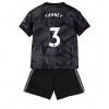 Baby Fußballbekleidung Arsenal Kieran Tierney #3 Auswärtstrikot 2022-23 Kurzarm (+ kurze hosen)
